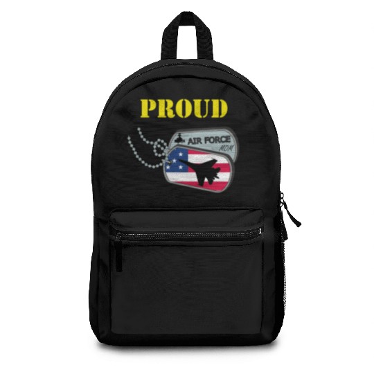 Proud Air Force Mom Backpacks