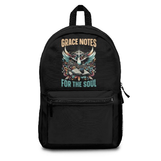 Gospel Music Religious Bible Scripture Christian Backpacks