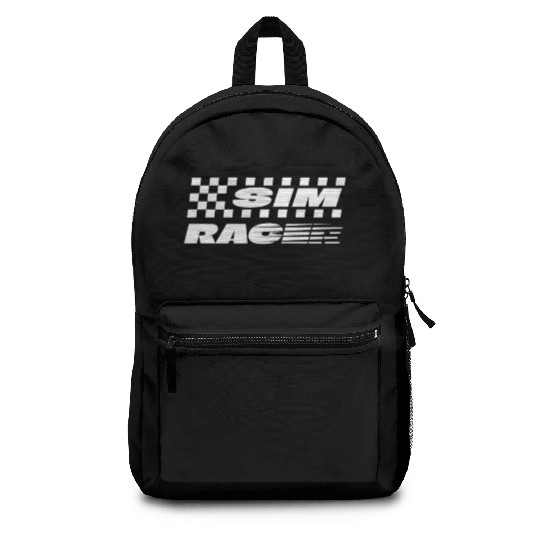 Sim Racer Simracing Simulator Gaming Backpacks