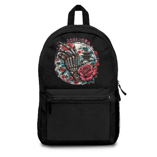 Skeleton's Sakura Backpacks