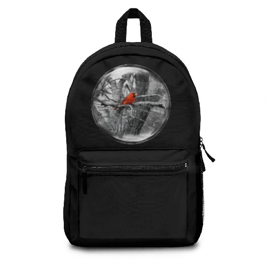 Life in a Bubble Collection -Contrasting Cardinal Backpacks