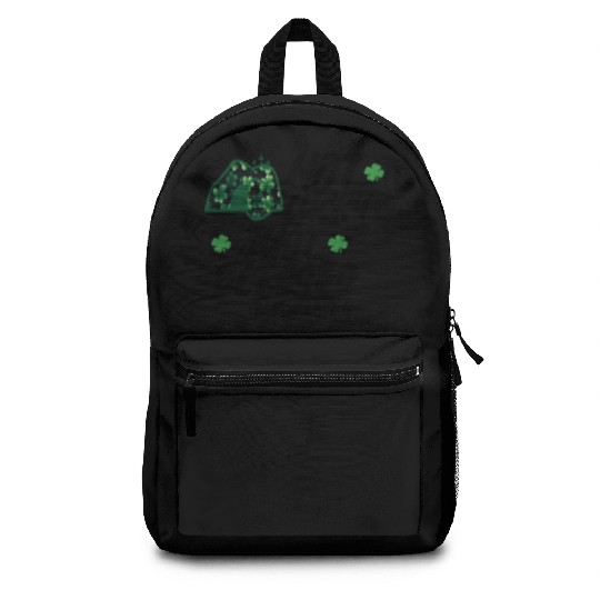 Blessed Beyond Luck: Romans 4:7-8 St. Patrick Backpacks