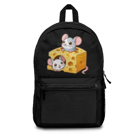 Cheese Dwelling Mice Backpacks