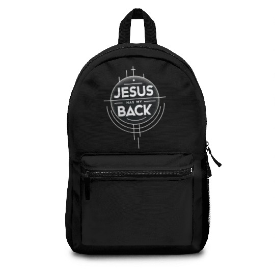Jesus Has My Back 19 Backpacks