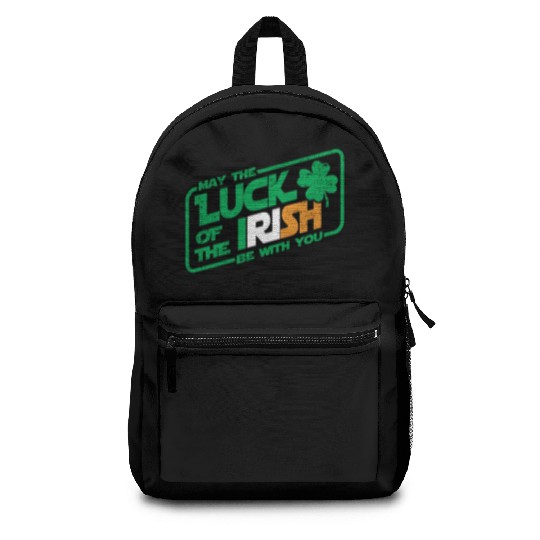 MAY THE LUCK OF THE IRISH BE WITH YOU Backpacks