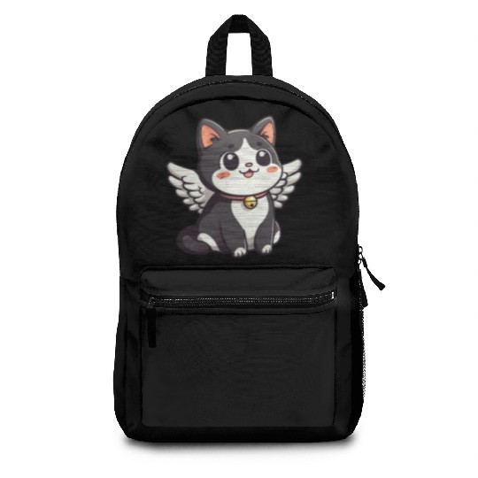 Kawaii Cat Angel Backpacks