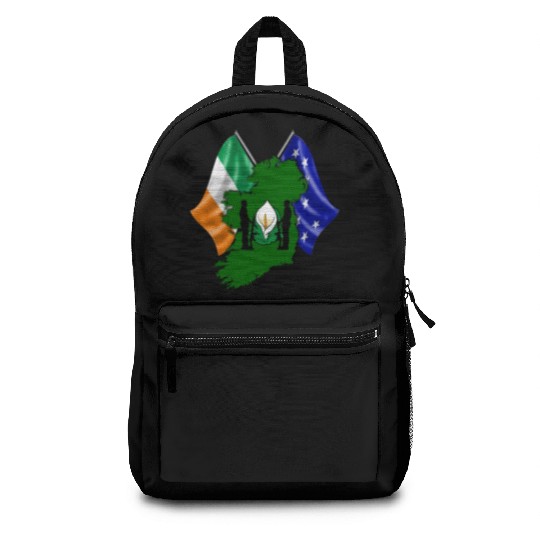 Irish Easter Lily - Designed in Ireland Backpacks