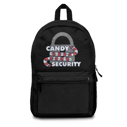 Candy Security Mom Dad Matching Birthday Costume Backpacks
