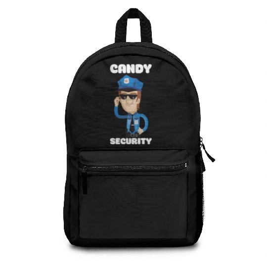 Candy Security Kids Parents Matching Birthday Backpacks