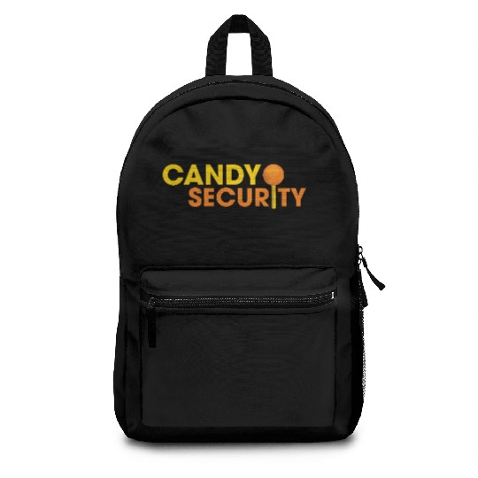 Candy Security Mom Dad Matching Birthday Costume Backpacks