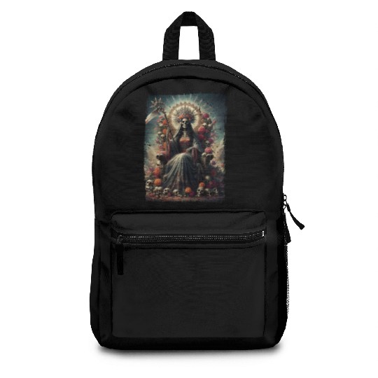 La Santa Muerte Saint Death Backpacks