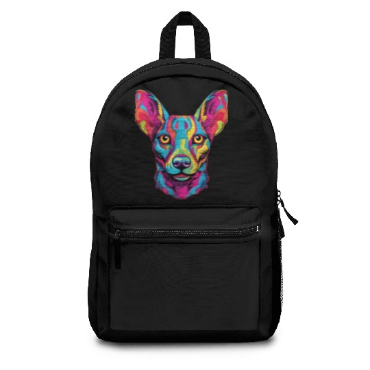Watercolor Colorful Peruvian Inca Orchid Backpacks