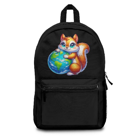 Squirrel for Earth Environmental Nature Backpacks