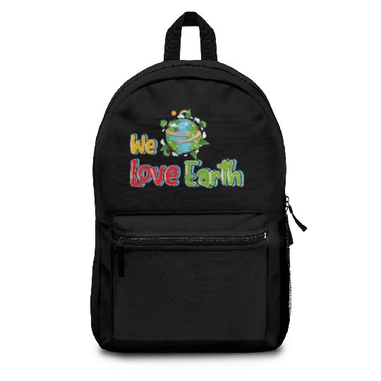 We love earth Backpacks