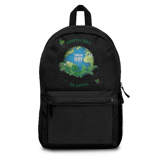 Earth day 22 april Backpacks