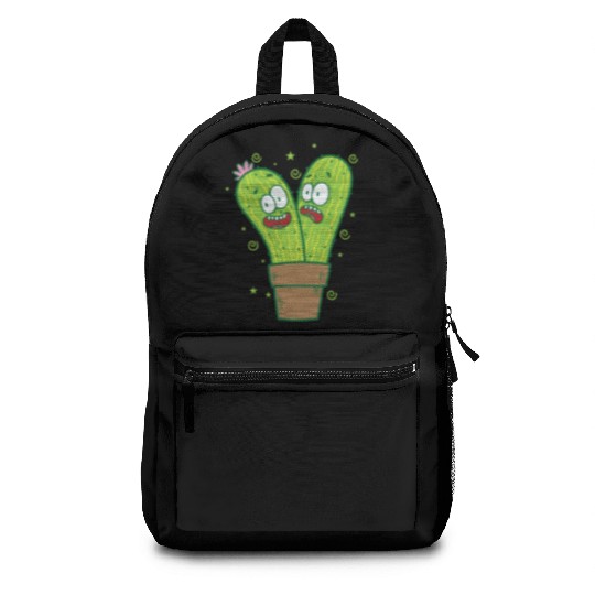 Cactus Plants Nature Backpacks