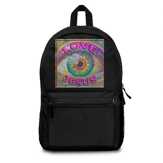 Eye (I) Love Jesus Backpacks