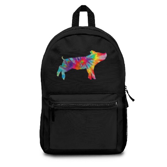 Pig Funny Farming Farmer Gift Backpacks