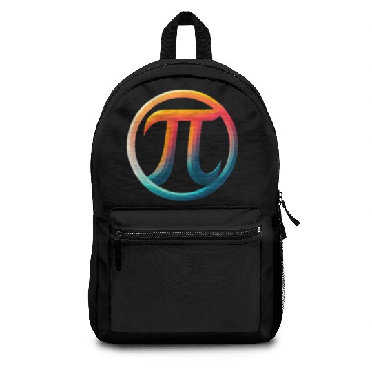 Pi Day Nerd Geek Love Math Pi Symbol Kids Men Backpacks
