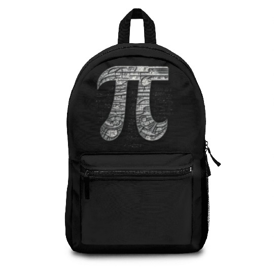 Pi Day Nerd Geek Love Math Pi Symbol Kids Men Backpacks