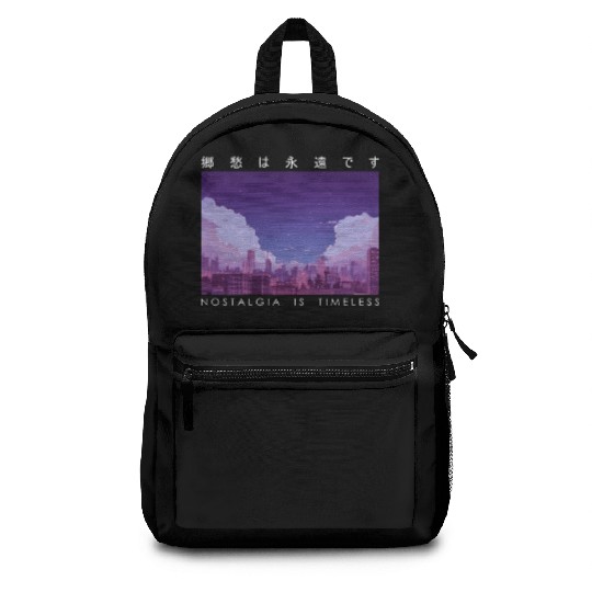 Nostalgia Is Timeless Retro Japanese Vintage Stree Backpacks