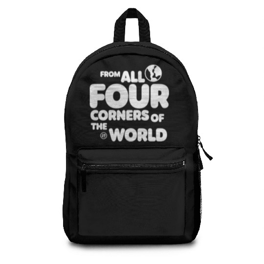 Lando Norris Merch Worldwide Globe Backpacks