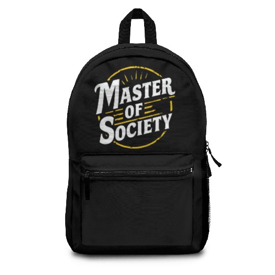 Master of society Backpacks