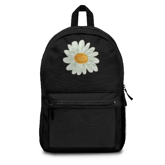 Aesthetic Spring Daisy Flower Backpacks