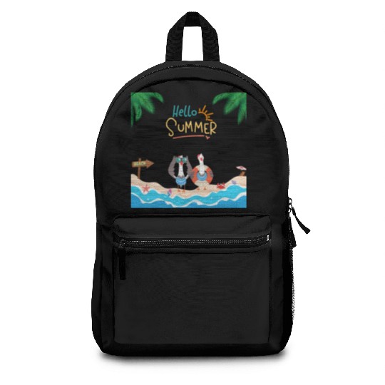 beach lobster Backpacks