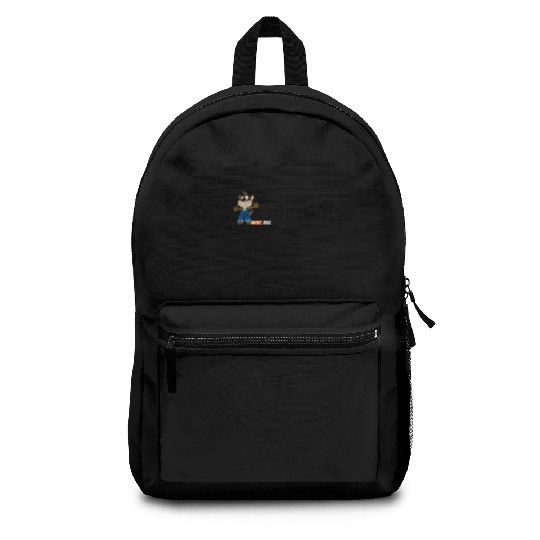 Local Celebrity - Rooty - light background Backpacks