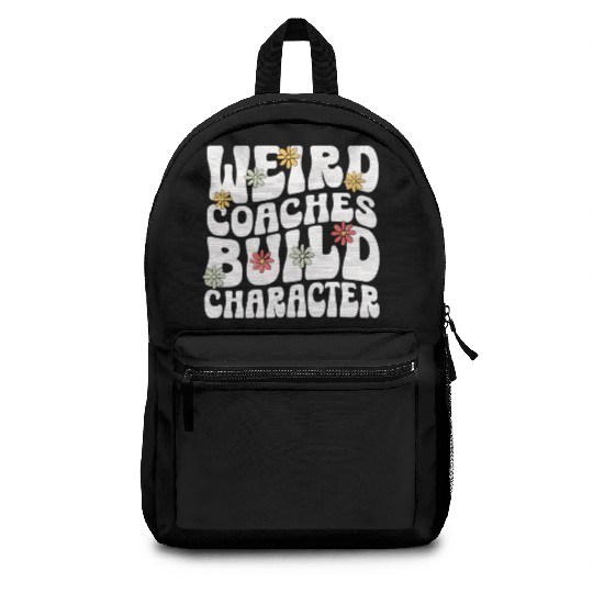 Weird Coaches Build Character Coach Backpacks