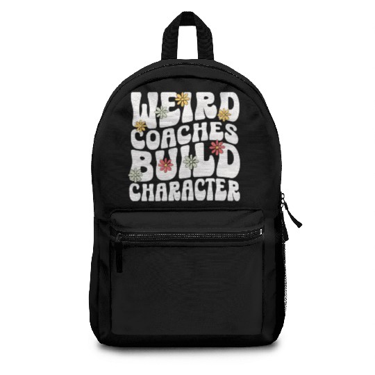 Weird Coaches Build Character Coach Backpacks