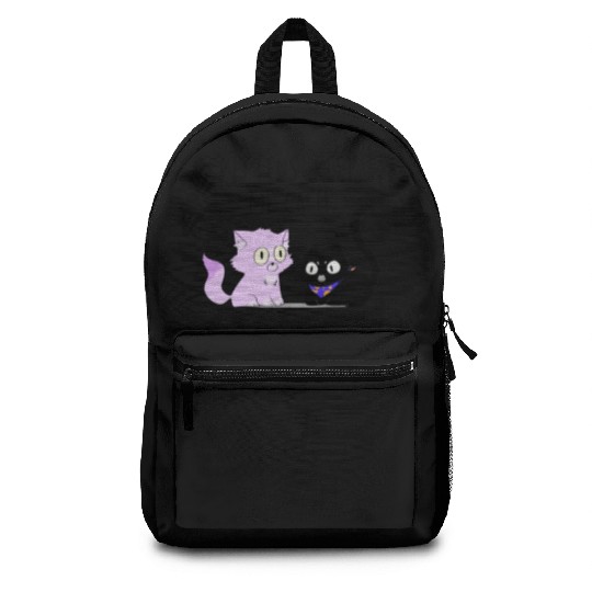 Kittens keep me calm Backpacks