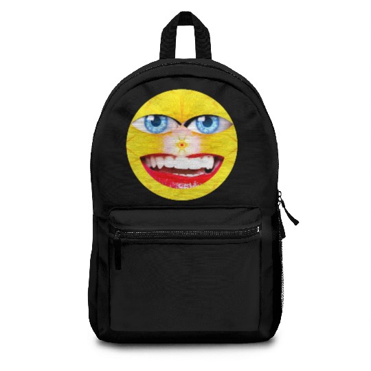 Smile Face Have a Nice Day Promote Happiness Joy Backpacks