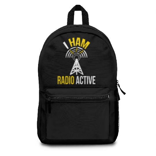 Amateur Radio Active Funny Ham Radio Backpacks