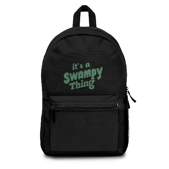 3D its Swampy Thing Backpacks