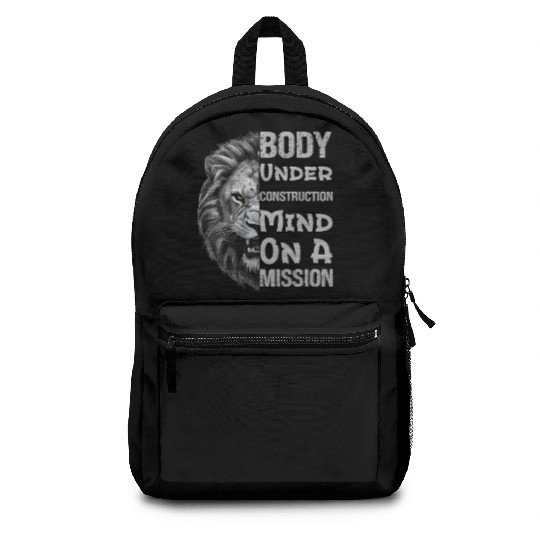 Fitness Lovers Funny Sayings Backpacks