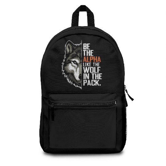 Wolf Wolves Funny Sayings Wolf Pack Animals Backpacks