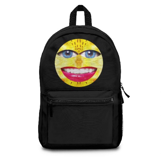 Smile Face Have a Nice Day Promote Happiness Joy Backpacks