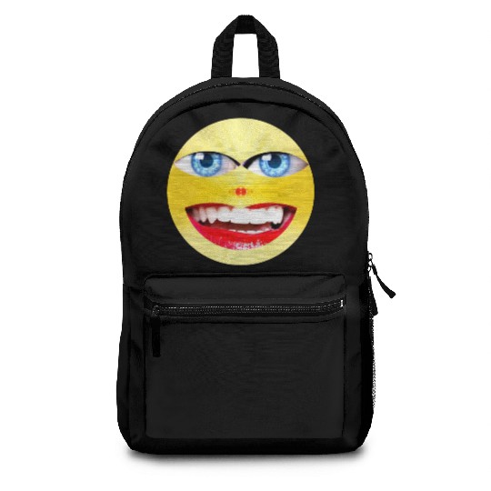 Smile Face Have a Nice Day Promote Happiness Joy Backpacks