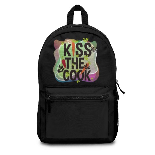 Vector Cartoon Kiss The Cook Carrot Metaphor Art Backpacks