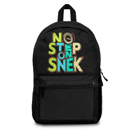 No Step On Snek Backpacks