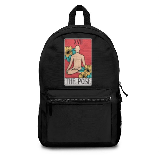 The Pose - Yoga Tarot Card Backpacks