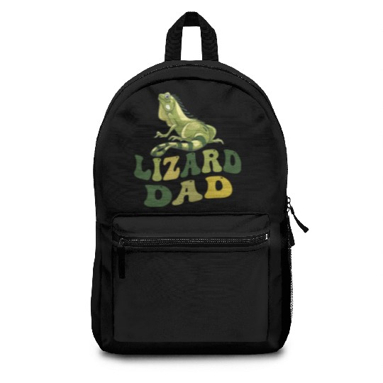 lizard dad Backpacks