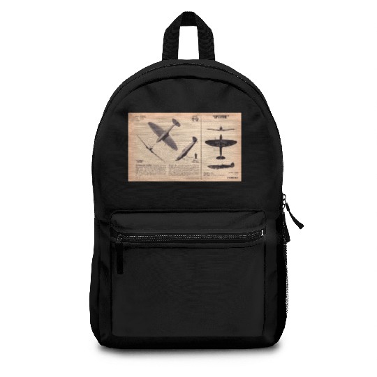 Spitfire Recognition Sheet Backpacks