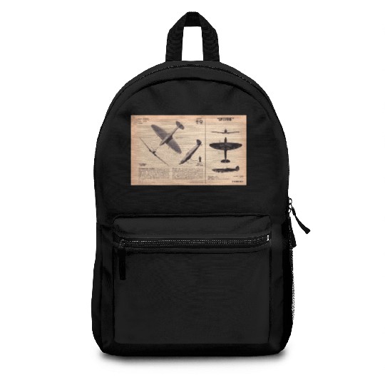 Spitfire Recognition Sheet Backpacks