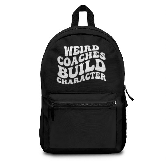 Weird Coaches Build Character Coach Backpacks