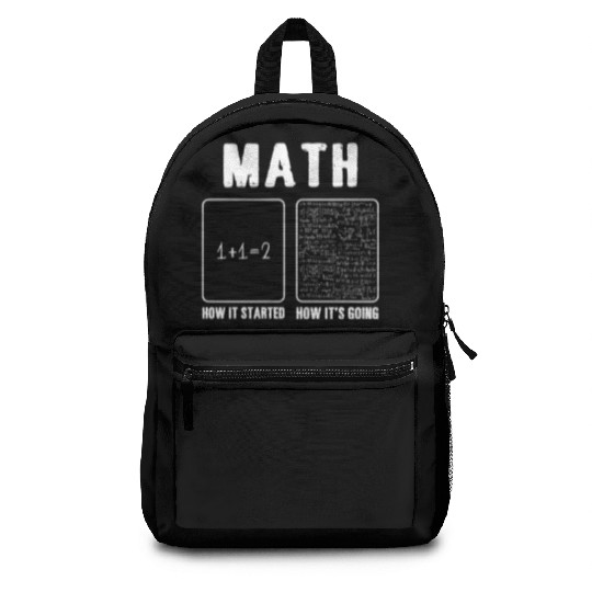 Mathematics Teachers Funny Math Teacher Backpacks