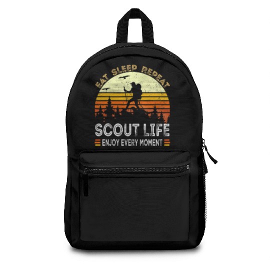 Eat Sleep Scout Repeat Camping Backpacks