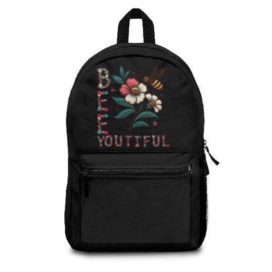 BEEYOUTIFUL Mama of The Bee Birthday Girl Family Backpacks